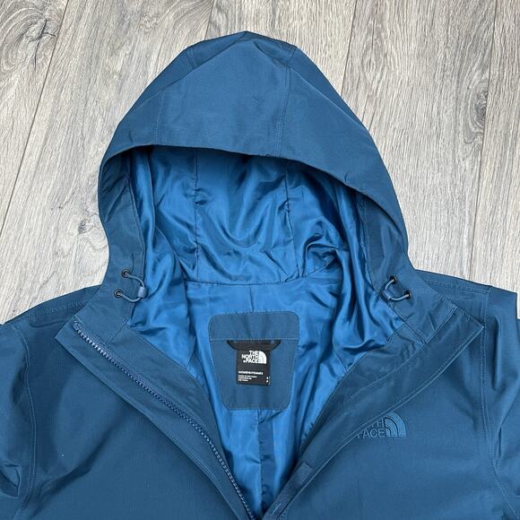 The North Face Daybreak Rain Parka Size Small Womens Midnight Petrol Blue $180 - Picture 12 of 13
